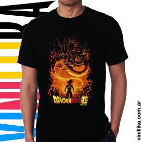 Remera Dragon Ball 0003 DTF
