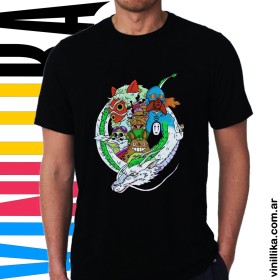 Remera Ghibli 0001 DTF