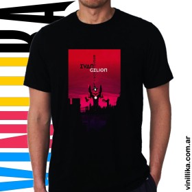Remera Evangelion 0001 DTF