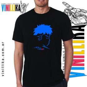 Remera Kimitachi wa Do Ikiru ka - El niño y la garza 