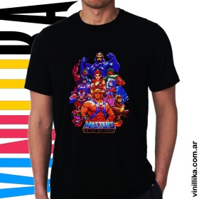Remera He-man - Masters of the Universe 0001 DTF