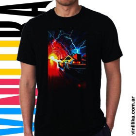 Remera Volver al Futuro 0001 - DTF