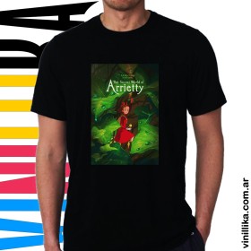 Remera Karigurashi no Arietti - El Mundo Secreto de Arietti 0001 DTF