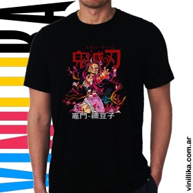 Remera Kimetsu no Yaiba - Demon Slayer 0003 DTF