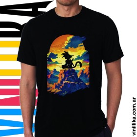 Remera Dragon Ball 0001 DTF