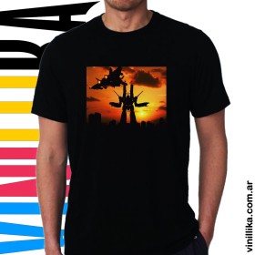 Remera Macross Robotech 0001 DTF