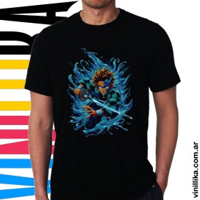 Remera Kimetsu no Yaiba - Demon Slayer 0001 DTF