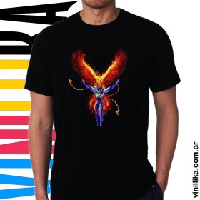 Remera Caballeros del Zodiaco - Caballero Fenix 0001 DTF