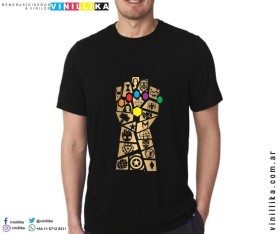 Remera MARVEL - Guantelete Thanos 0002