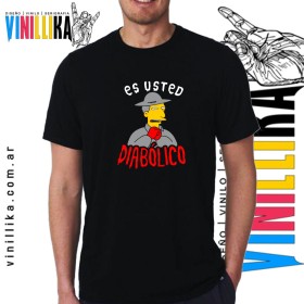 Remera The Simpsons - Ud es Diabólico