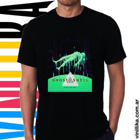 Remera Kökaku Kidötai - Ghost in the Shell 0001 DTF